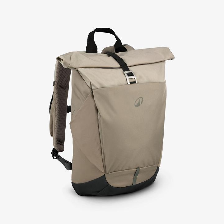 Produktbild Quechua Wanderrucksack Rolltop - NH500 Escape 16 l + 4 beige (21 l)