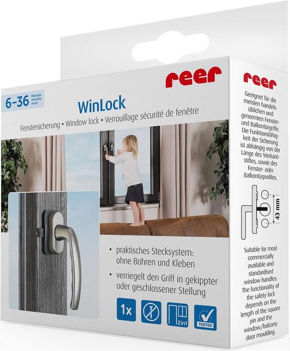 Produktbild Reer Fenster-& Balkontürsicherung