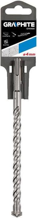Actual product image Graphite Concrete drill, SDS Plus, 18 x 260 mm, S4, quatro (18 millimetres)