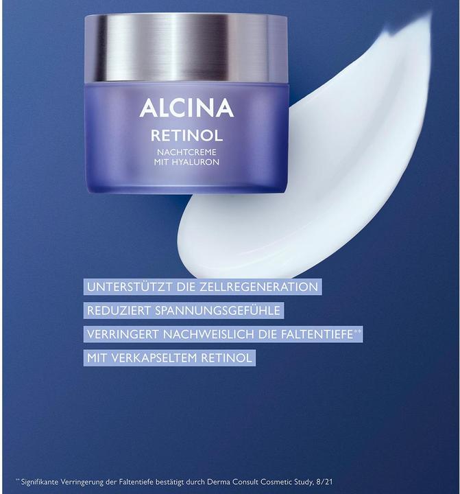 Produktbild Alcina Retinol Nachtcreme (50 ml, Nachtcreme)