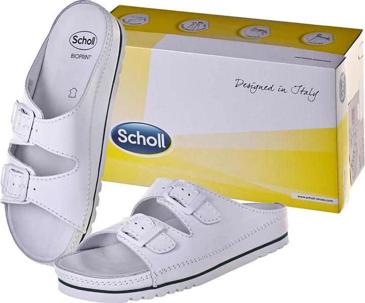 Immagine prodotto Mobilex Scholl Air Bag - Sandali unisex bianchi taglia 40 (40)