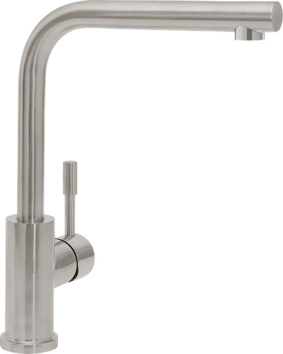 Villeroy & Boch Modern Steel low-pressure kitchen mixer tap, stainless steel
