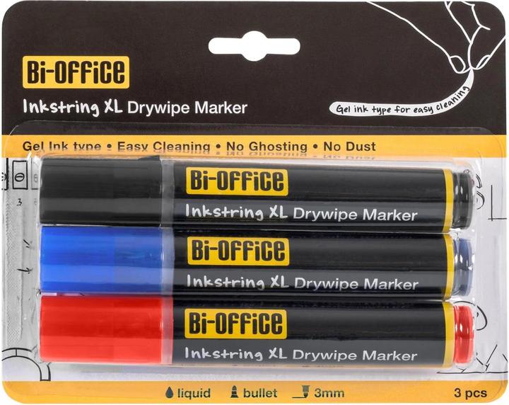 Image du produit Bi-Office Marqueur pour tableau blanc Inkstring 3 pièces (3 x)
