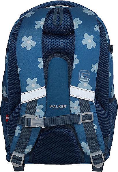 Produktbild Walker Schulrucksack Uni 90ies Flower blue (30 l)