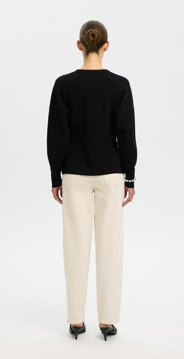 Actual product image Selected Baumwoll Strickjacke (L)
