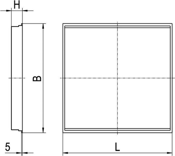 Immagine prodotto Ridi Apparecchio da incasso a lamelle LED (4196 lm)