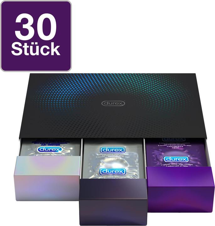 Produktbild Durex Surprise Me Deluxe Blackbox (30 Stk.)