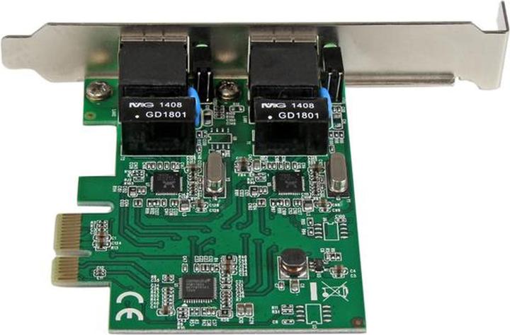 Actual product image StarTech 2port 1 Gbps Pcie Ethernet (Mini PCI Express)