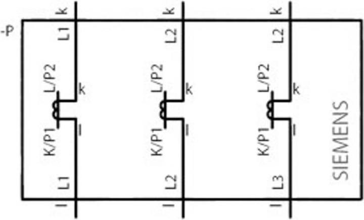 Actual product image Siemens Current transformer 100A