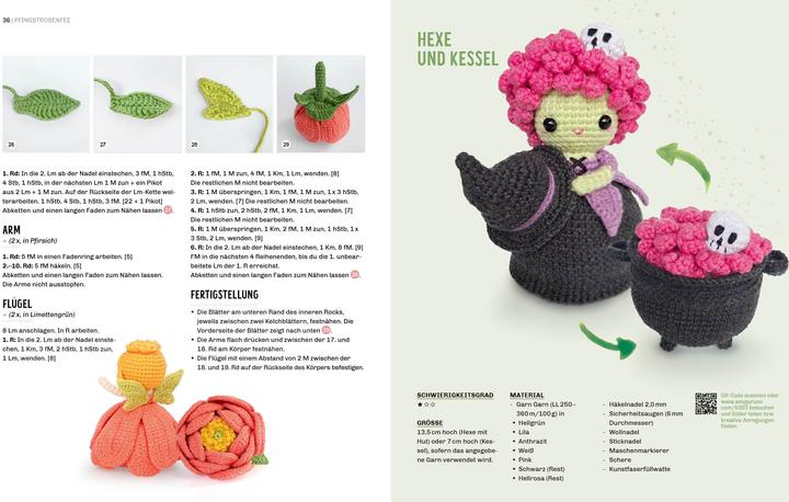 Image du produit Zauberhafte Wende-Amigurumis häkeln mit @chibiscraft