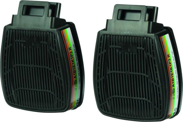 Actual product image 3M Combination filter Secure Click against gases, vapors and particles (Replacement respirator filter)