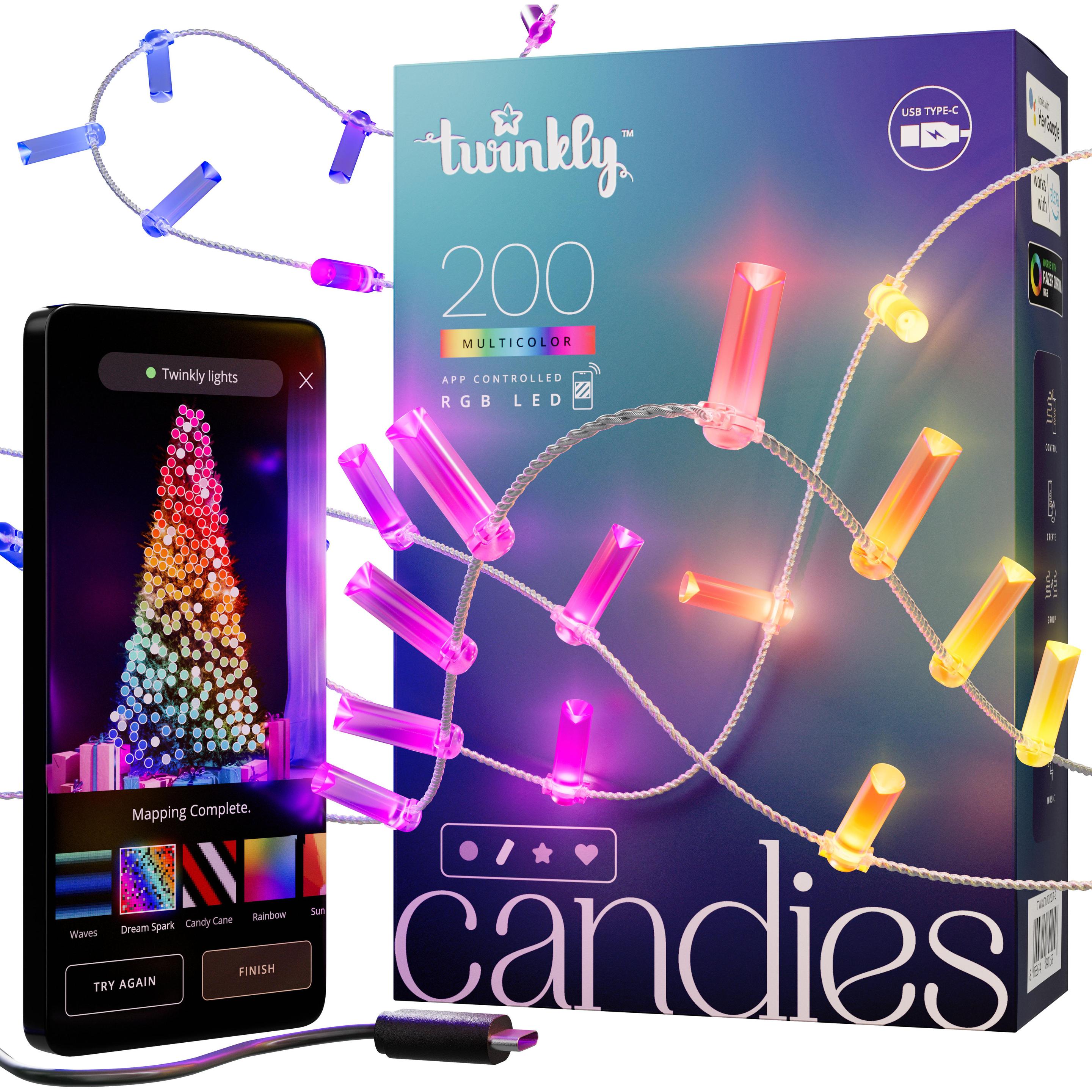 Twinkly, Lichterkette, Candies (12 m)