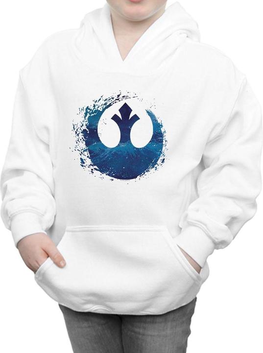 Produktbild Star Wars The Rise Of Skywalker Resistance Symbol Wave Kapuzenpullover Jungen (104)