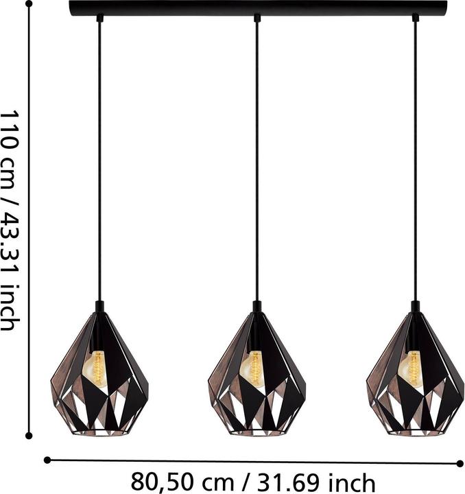 Produktbild EGLO Carlton (E27)