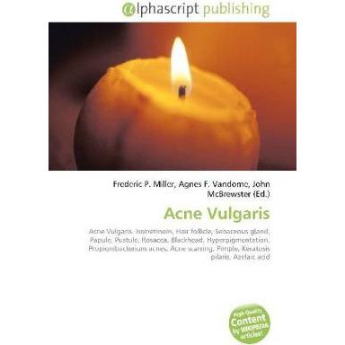 Acne Vulgaris, Fachbücher von Agnes F. Vandome, Frederic P. Miller, John McBrewster