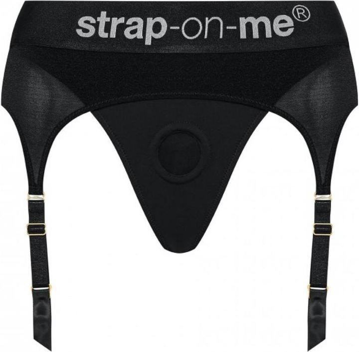 Image du produit Strap-on-me Rebel Luxuriöses StraponGurtzeug mit Strumpfhaltern