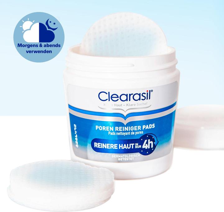 Produktbild Clearasil Poren Reiniger Pads (Reinigungstücher Gesicht)