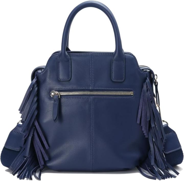 Actual product image Kate Moss Fringed Leather Shoulder Bag