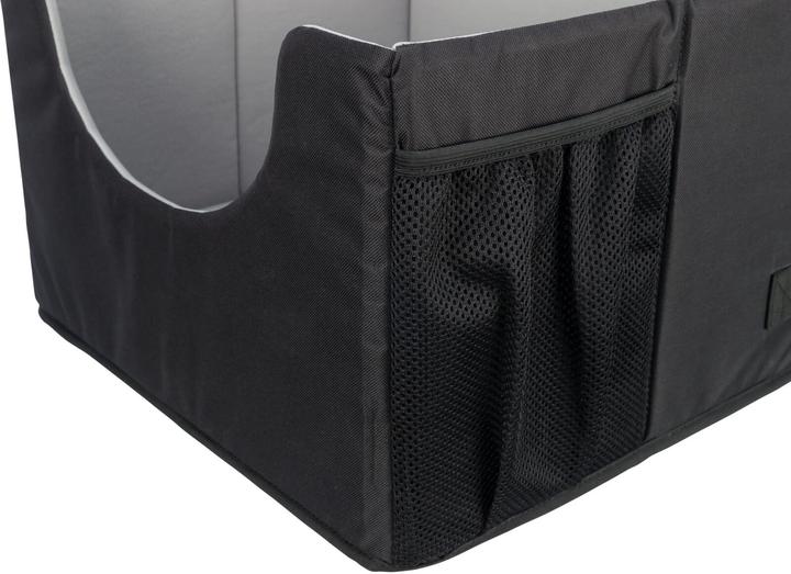Immagine prodotto Trixie Seggiolino auto 45 × 28 × 40 cm, Nero/Grigio (Cane, Pieghevole, Lavabile)
