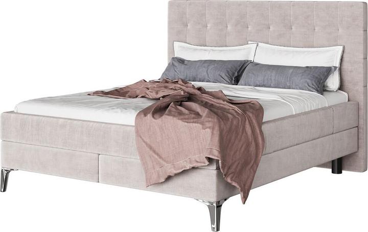 Produktbild Kare Design Boxspringbett Benito Star Creme 160x200cm (160 x 200 cm)