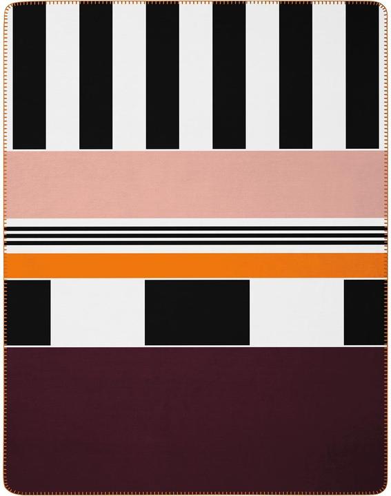 Villeroy & Boch Wohndecke MEMPHIS Schwarz/Weiss (150 x 200 cm)