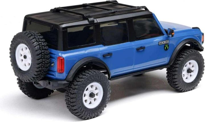 Produktbild Axial Rock Crawler SCX30 Ford Bronco 1:30 RTR Blau (RTR Ready-to-Run)
