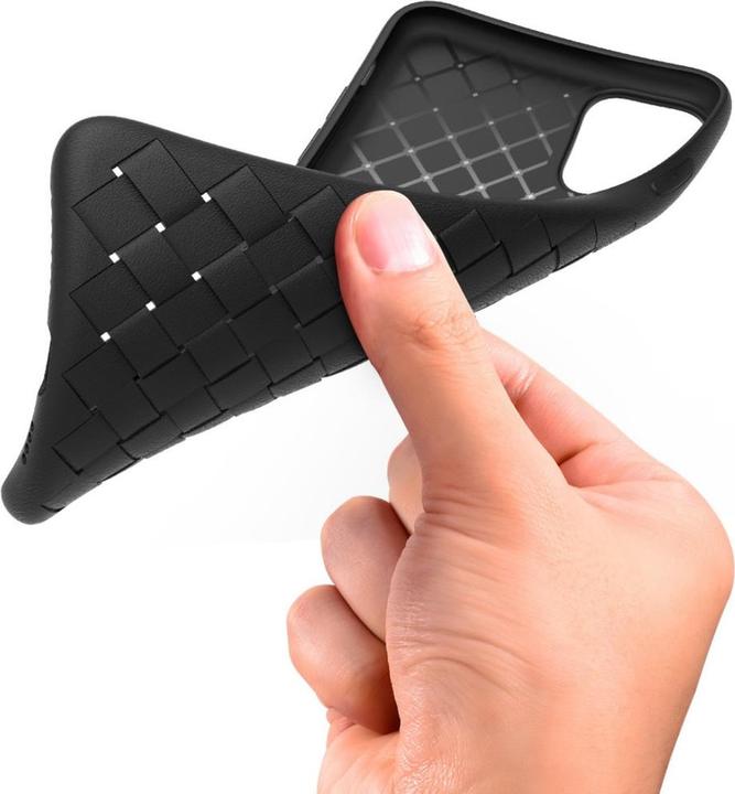 Produktbild Devia Woven Pattern Design Soft Case iPhone 11 Pro black (Apple iPhone 11 Pro)