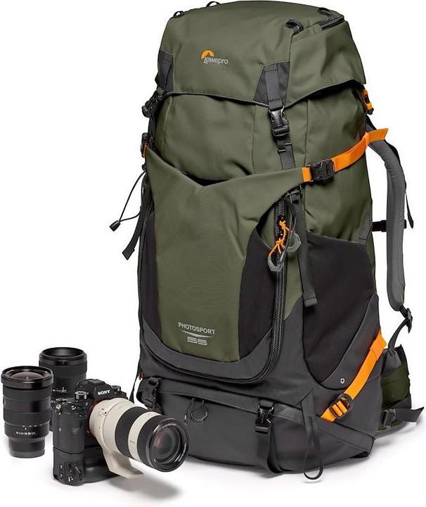 Produktbild Lowepro PhotoSport PRO 55L AW IV (M-L) grün (Fotorucksack, 57 l)