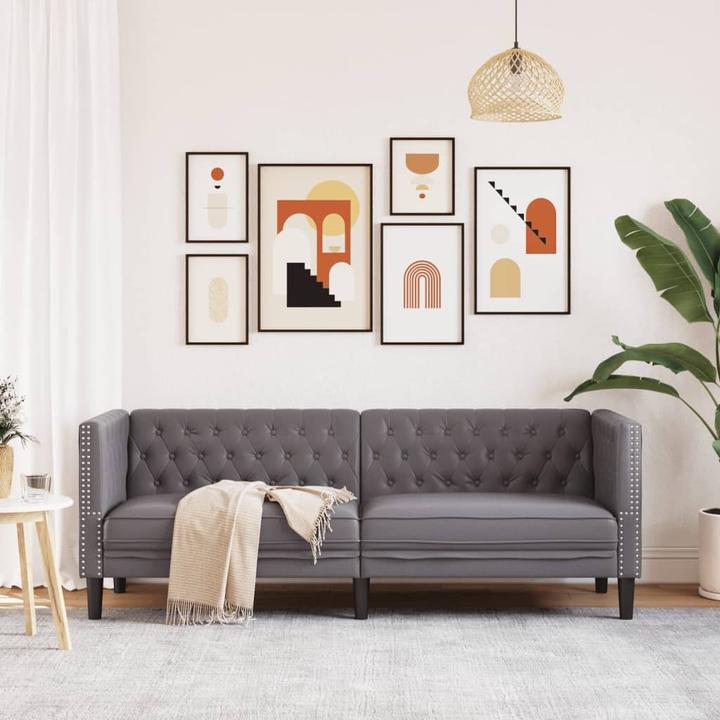 Produktbild vidaXL Chesterfield-Sofa (3-Sitzer)