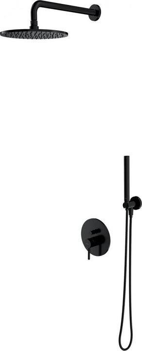 Omnires Shower set, black SYSY18BL