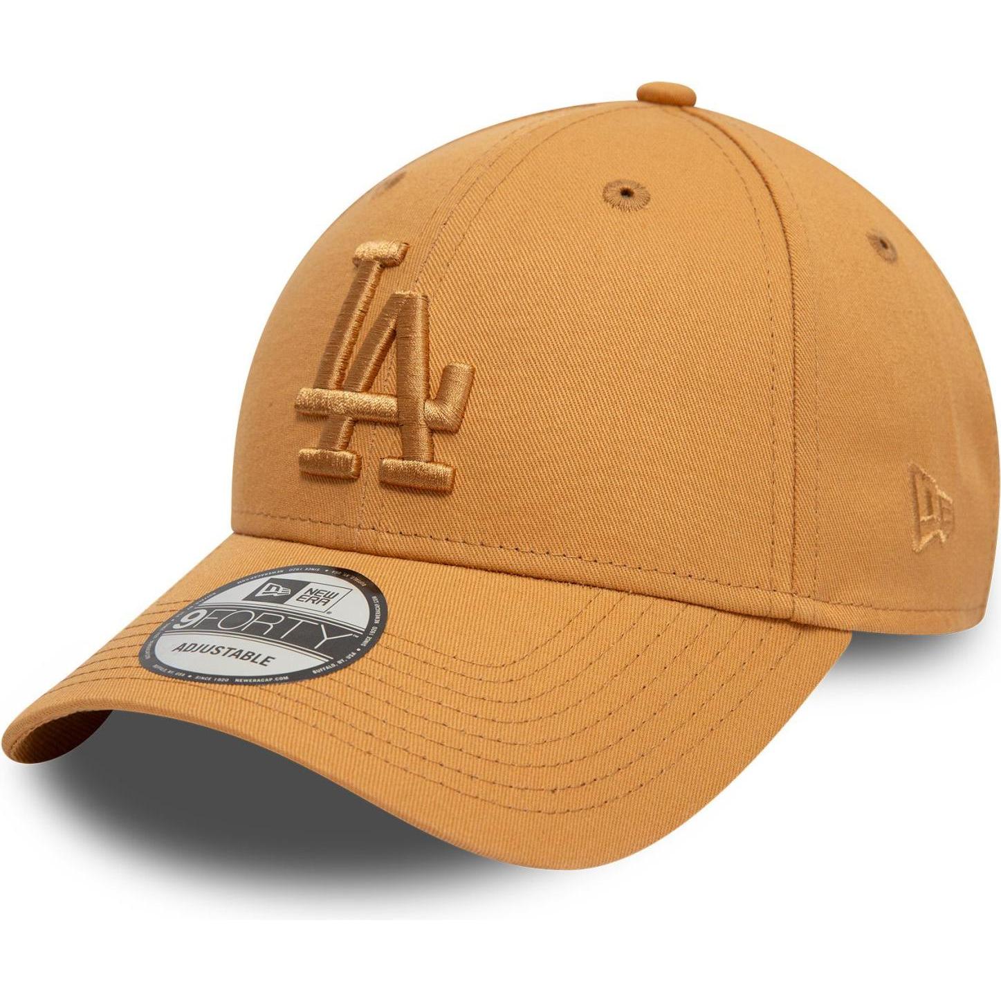 New Era, Herren, Cap, 9Forty Cap - Essential Los Angeles Dodgers Wheat, Beige