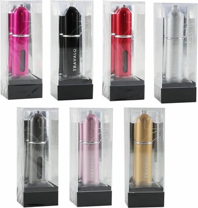 Produktbild Travalo Classic Nachfüllbares Parfüm Spray Rot 5 ml (Eau de Parfum, 5 ml)