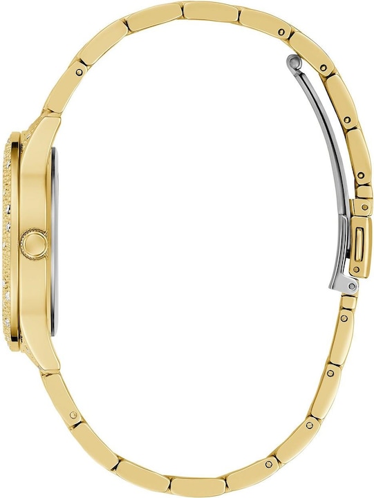 Produktbild Guess P GLD CS W/ CRYS / SUN CHAMP GLITZ DL / P GLD BRCT W/ CRYS Armbanduhr (36 mm)