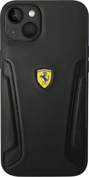 Immagine prodotto Ferrari FEHCP14MRBUK Custodia rigida per iPhone 14 Plus 6,7" in pelle con timbro sui lati (Apple iPhone 14 Plus)