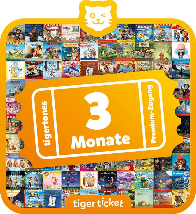 Produktbild Tigermedia Tigerticket 3 Monate (Deutsch)