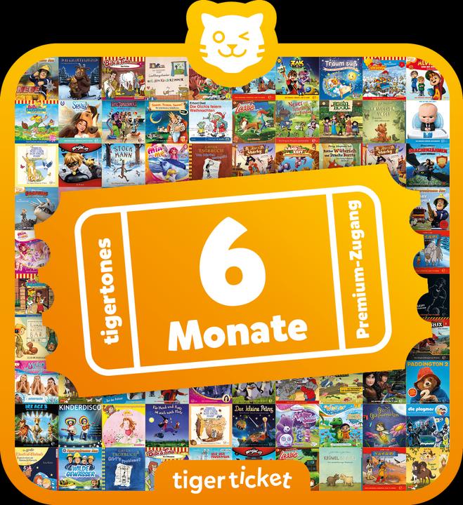Produktbild Tigermedia Tigerticket 6 Monate (Deutsch)