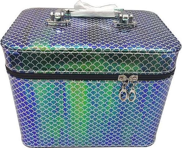 Adar M-Koffer mit Reissverschlussspiegel, 21 x 14 x 13 cm