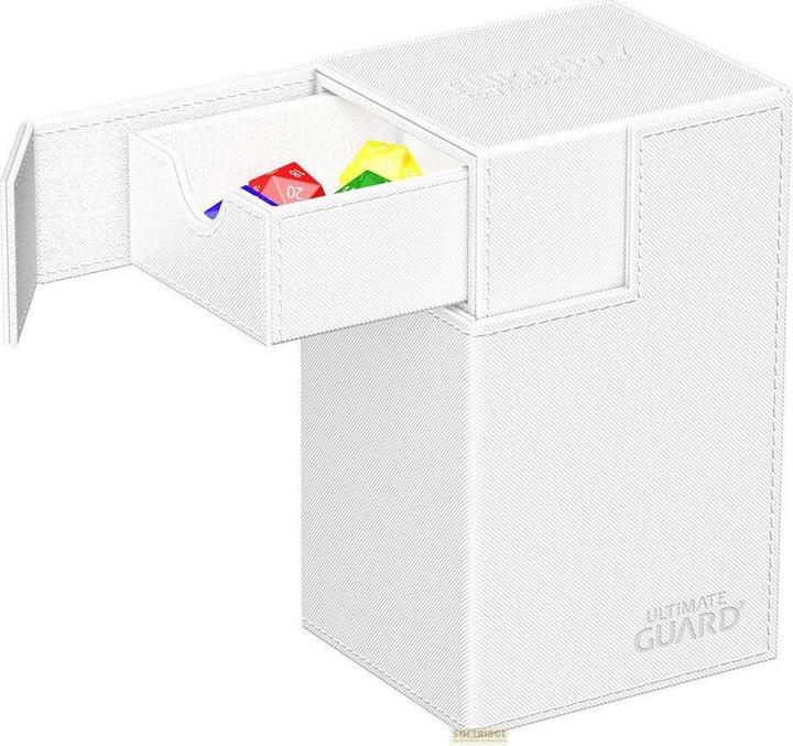 Image du produit Ultimate Guard Flip'n'Tray 80+ XenoSkin Monocolor Blanc