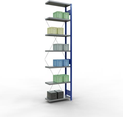 Image du produit Schulte Lagertechnik Système enfichable Élément suivant MULTIplus250 avec entretoise croisée