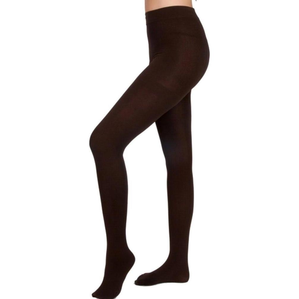 Anaissa, Strümpfe, Thermostrumpfhose 140 Den 2er Set Braun, Braun