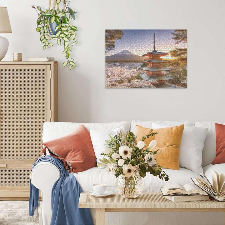 Immagine prodotto Ravensburger Ciliegi in fiore e Monte Fuji (1000 pezzi)
