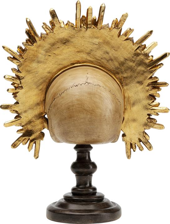 Immagine prodotto Kare Design Oggetto deco re teschio (37,5 x 46,5 x 26,5 cm)