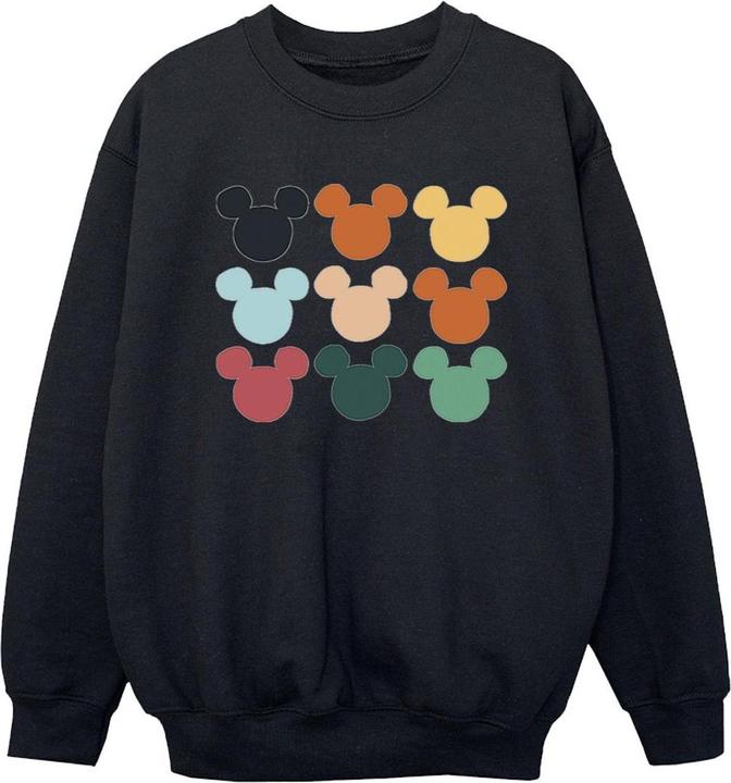 Produktbild Disney Mickey Mouse Heads Square Sweatshirt Jungen (152, 158)