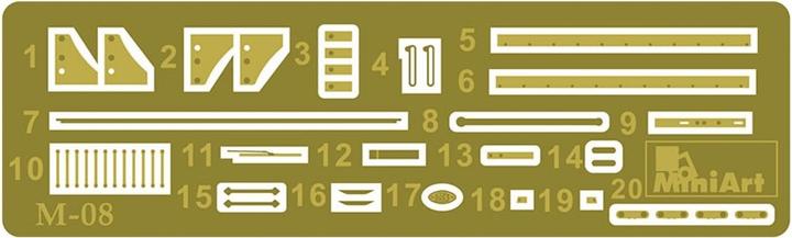 Actual product image Mini art Soviet Rocket Launcher LAP-7