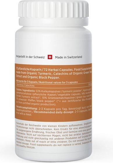 Produktbild Kingnature Kurkuma Vida (72 Stück, Kapseln, 82 g)