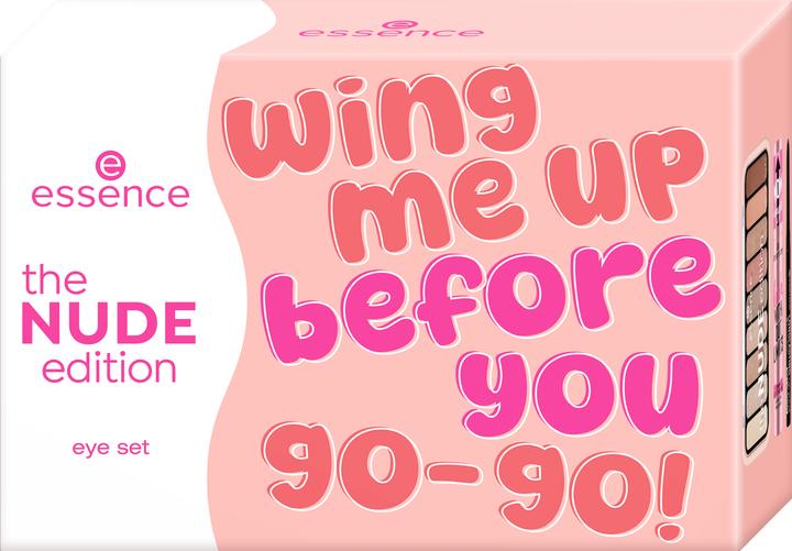 Produktbild essence the NUDE edition eye set (10 Pretty In Nude, 01 black fever, 01 Ultra Black)