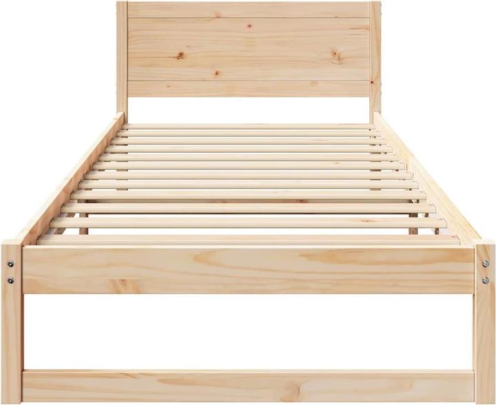 Actual product image vidaXL Bettgestell (90 x 200 cm)