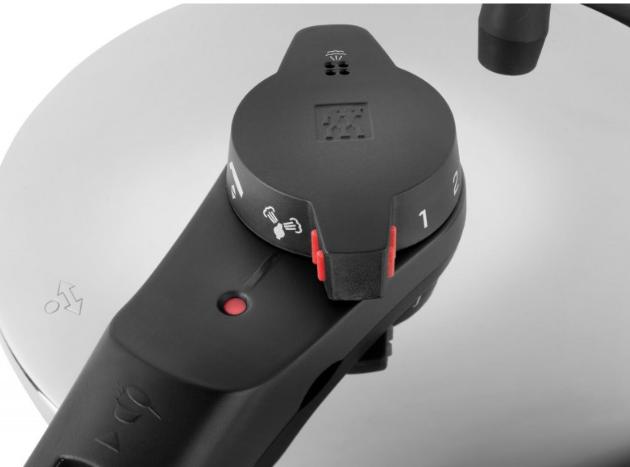 Actual product image Zwilling AirControl pressure cooker, 6 l (22 cm, Steam cooker, Stainless steel)