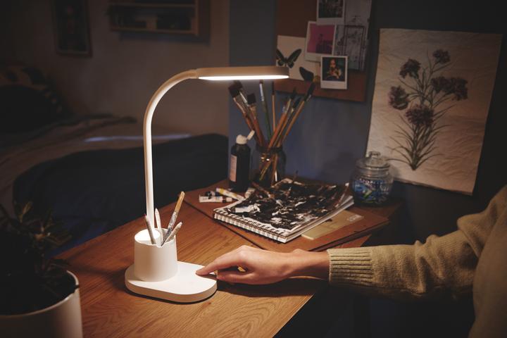 Image du produit Philips Bucket lampe de table blanc 200lm (200 lm)