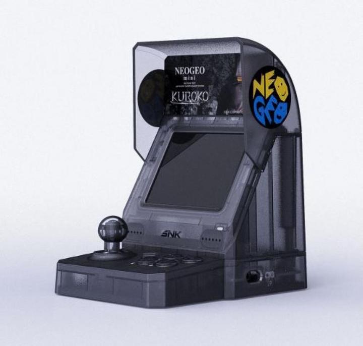 Actual product image SNK Neo Geo Mini - Samurai Shodown Kuroko Limited Edition (black)